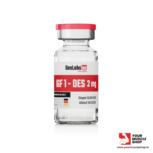 IGF 1 – DES – 2MG/ VIAL(WITH BACTERIOSTATIC WATER)– GENLABS