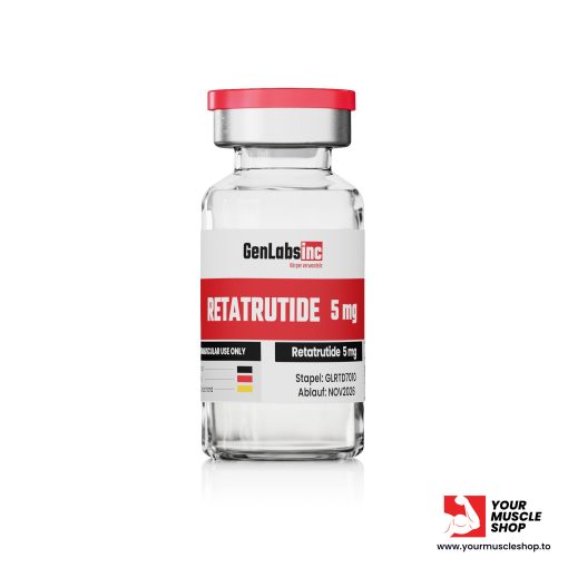 RETATRUTIDE 5MG VIAL(WITH BACTERIOSTATIC WATER)– GENLABS