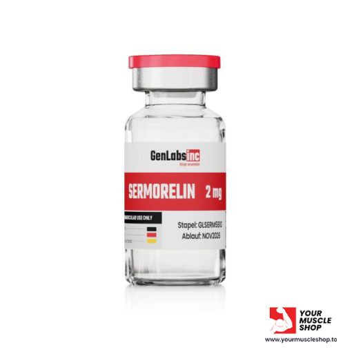 SERMORELIN – 2MG VIAL(WITH BACTERIOSTATIC WATER)– GENLABS