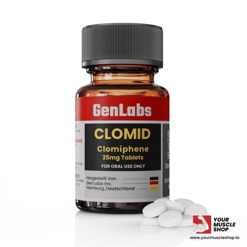 CLOMID (CLOMIPHENE CITRATE) 25MG / PER TAB – 200 TABLETS - GENLABS