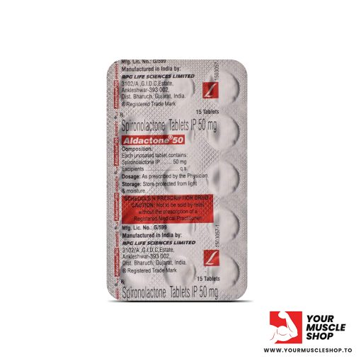 ALDACTONE ( SPIRONOLACTONE ) 50MG [15 TABLETS] - RPG LIFE SCIENCES - Image 3