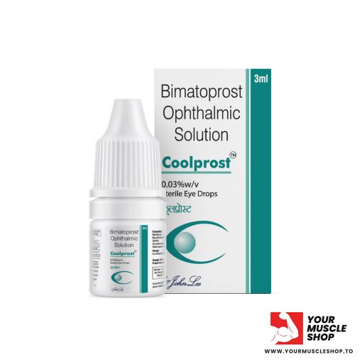 BIMATOPROST OPHTHALMIC SOLUTION ( 3ML STERILE EYE DROPS ) - COOLPROST