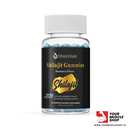 SHILAJIT GUMMIES ( 500MG ORGANIC SHILAJIT ) [60 GUMMIES - BLUEBERRY FLAVOR – SHILAVITALS - Image 2