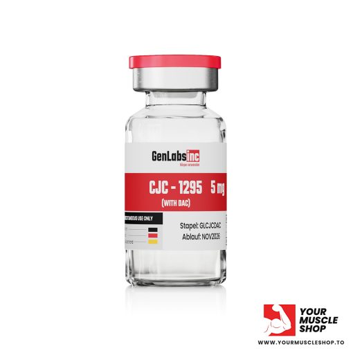 CJC-1295 – 5MG ( WITH DAC ) VIAL(WITH BACTERIOSTATIC WATER)– GENLABS