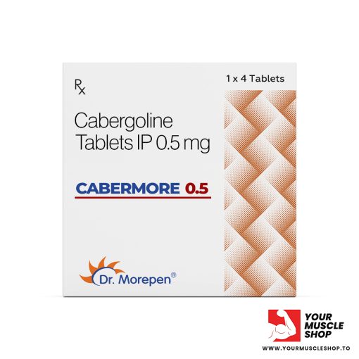 CABERMORE 0.5 ( CABERGOLINE TABLETS ) 0.5MG / PER TAB [ 4 TABLET PACK] – DR MOREPEN - Image 2