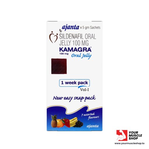 GENERIC VIAGRA SILDENAFIL KAMAGRA 100MG ORAL JELLY [7 POUCHES]