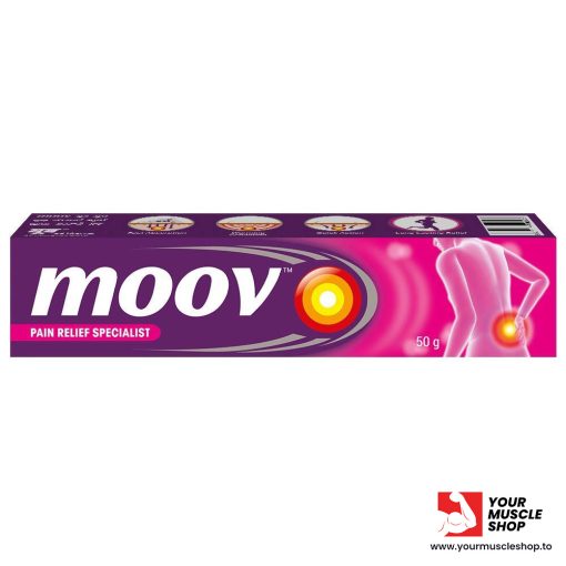 MOOV ( BACK, JOINT  PAINS, INFLAMMATION, SPARINS, STRAINS, MYOSITIS, FIBROSITIS AND SCIATICA RELIEF SPECIALIST ) [ 50G TUBE ] - RECKITT BENCKISER