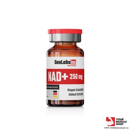 NAD + 250MG (NICOTINAMIDE ADENINE DINUCLEOTIDE) VIAL(WITH BACTERIOSTATIC WATER)– GENLABS