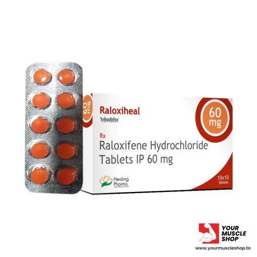 RALOXIFENE HYDROCHROLRIDE TABLETS 60MG - HEALING PHARMA (10 TABLETS)