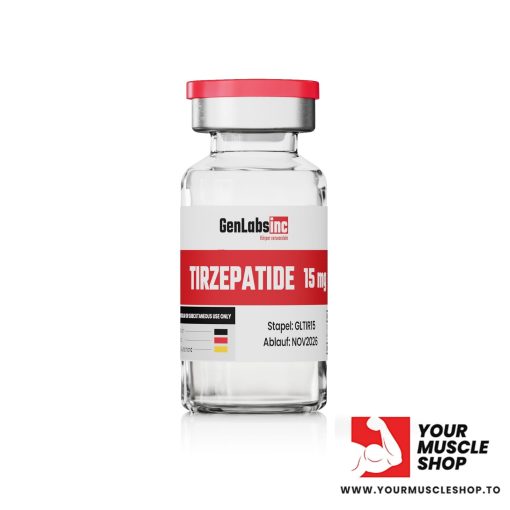 TIRZEPATIDE 15MG VIAL (WITH BACTERIOSTATIC WATER)– GENLABS