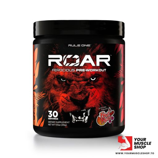 R1 ROAR PRE WORKOUT (315G TUB ) [ PEACH MANGO ] - RULE ONE