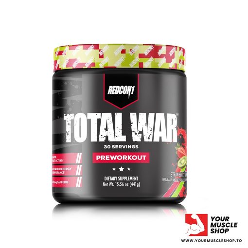 TOTAL WAR PREWORKOUT [ STRAWBERRY KIWI ] – REDCON1