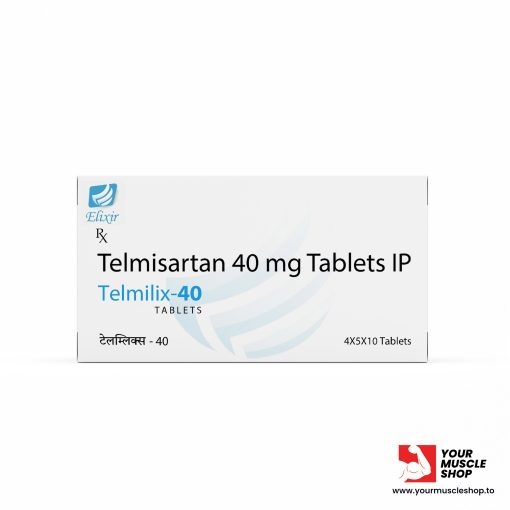 TELMISARTAN (TELMILIX) 40MG / PER TAB – ELIXIR LIFE CARE [10 TABLETS]