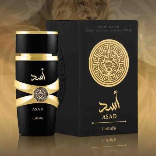 ASAD – EAU DE PERFUME ( NATURAL SPRAY – VAPORISATEUR ) – ORIGINAL [ 100ML – 3.4 FL.OZ – FOR MEN – LATTAFA