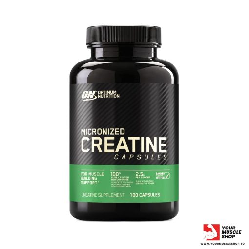 CREATINE 100 CAPSULES - OPTIMUM NUTRITION