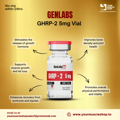 GHRP-2 – 5MG VIAL – GENLABS - Image 2