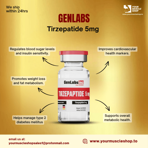 TIRZEPATIDE 5MG VIAL – GENLABS - Image 2