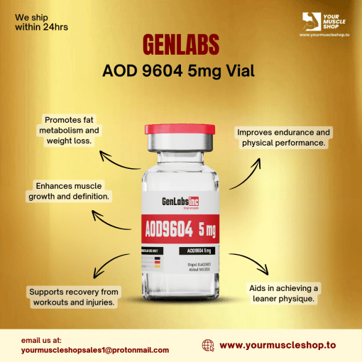 AOD 9604 – 5MG VIAL – GENLABS - Image 2