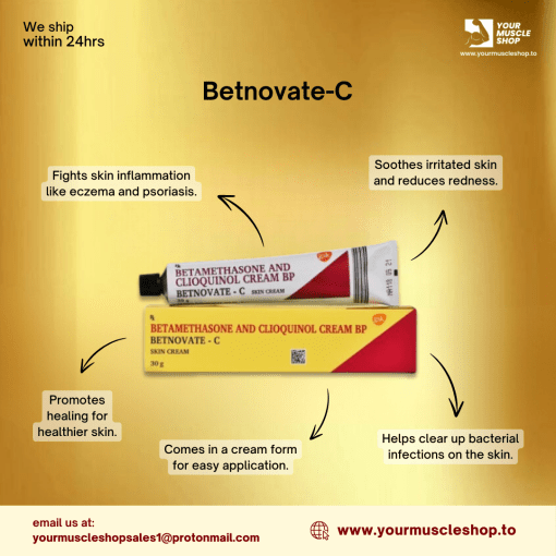 BETNOVATE - C (BETAMETHASONE AND CLIOQUINOL CREAM - SKIN CREAM - 30G  TUBE - GLAXOSMITHKLINE - Image 2