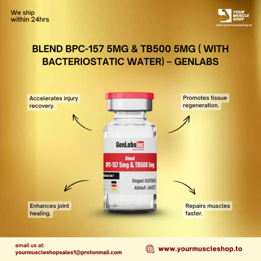 BLEND BPC-157 5MG & TB500 5MG VIAL – GENLABS - Image 2