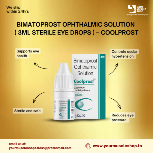 BIMATOPROST OPHTHALMIC SOLUTION ( 3ML STERILE EYE DROPS ) - COOLPROST - Image 4