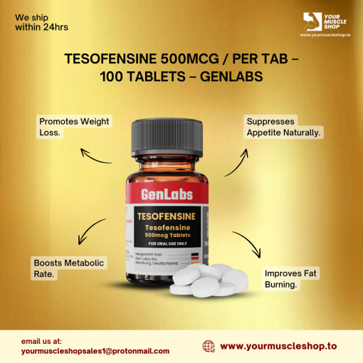 TESOFENSINE 500MCG / PER TAB – 100 TABLETS – GENLABS - Image 4