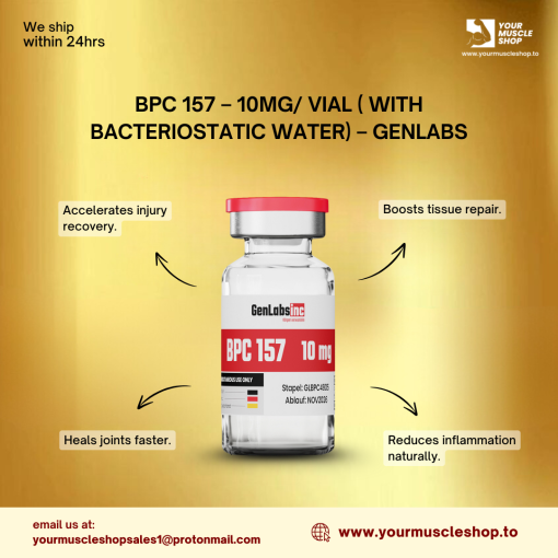BPC 157 – 10MG/ VIAL – GENLABS - Image 2