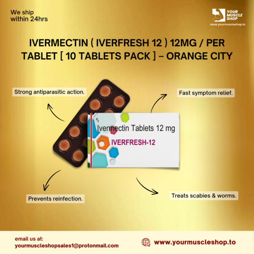 IVERMECTIN ( IVERFRESH 12 ) 12MG / PER TABLET [ 10 TABLETS PACK ] – ORANGE CITY - Image 3