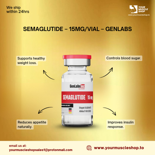 SEMAGLUTIDE (OZEMPIC)– 15MG VIAL – GENLABS - Image 2