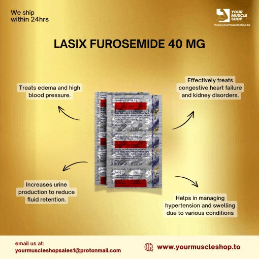 LASIX FUROSEMIDE 40 MG / PER TAB – SANOFI LABS [15 TABLETS PACK] - Image 2