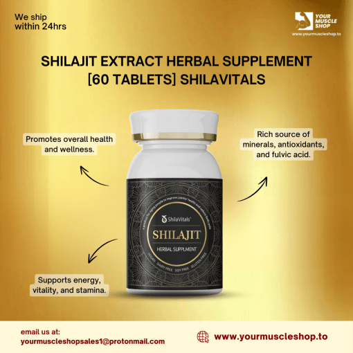 SHILAJIT EXTRACT HERBAL SUPPLEMENT - [ 60 TABLETS ] – SHILAVITALS - Image 2