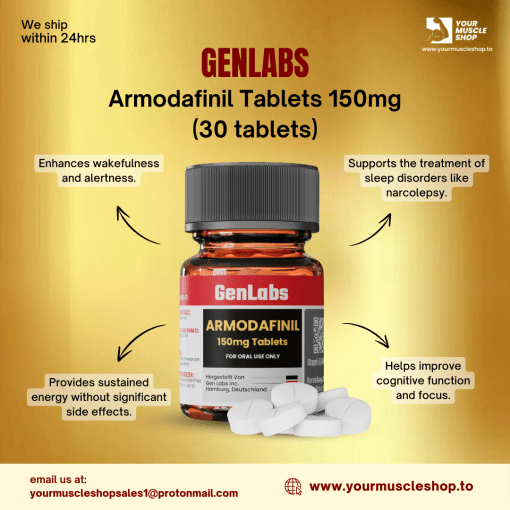 ARMODAFINIL TABLETS 150 MG / PER TAB – 30 TABLETS - GENLABS - Image 3