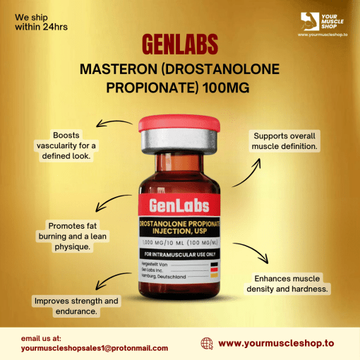 MASTERON (DROSTANOLONE PROPIONATE) 100MG / PER ML – GENLABS - Image 2