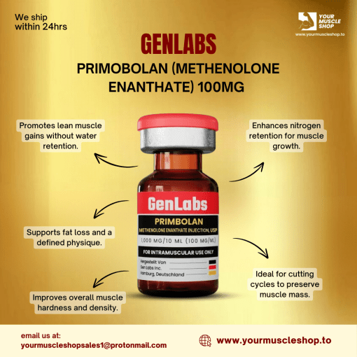 PRIMOBOLAN (METHENOLONE ENANTHATE) 100MG / PER ML – GENLABS - Image 2