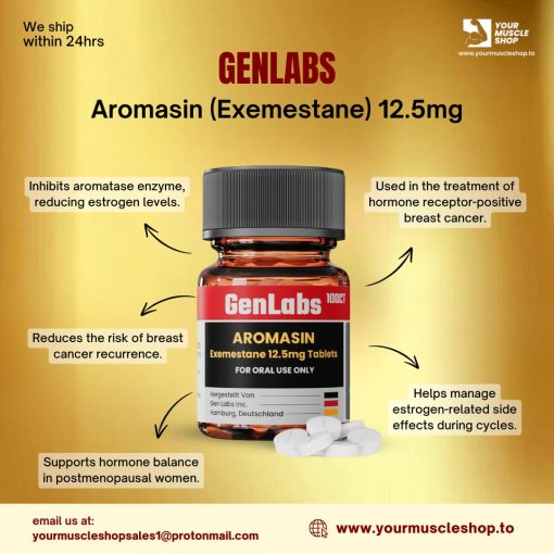 AROMASIN (EXEMESTANE) 12.5MG / PER TAB – 100 TABLETS -  GENLABS - Image 2