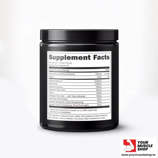 BUCKED UP PRE-WORKOUT ( MIAMI ) - 318 GM - Image 2