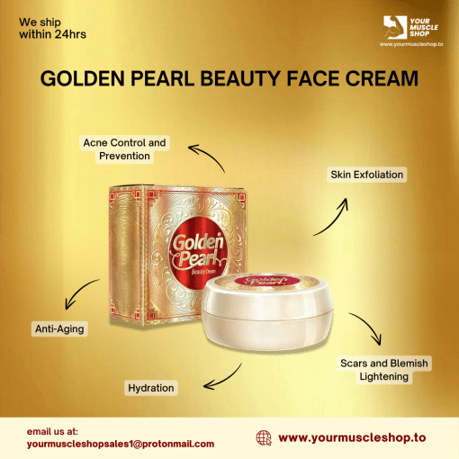 GOLDEN PEARL BEAUTY FACE CREAM ( CLEAR, SPOT-FREE & GLOWING SKIN CREAM ) - GOLDEN PEARL COSMETICS - Image 2