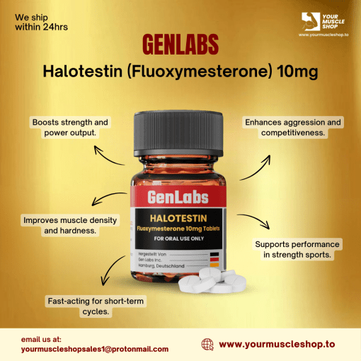 HALOTESTIN FLUOXYMESTERONE 10MG / PER TAB - 100 TABLETS – GENLABS - Image 3