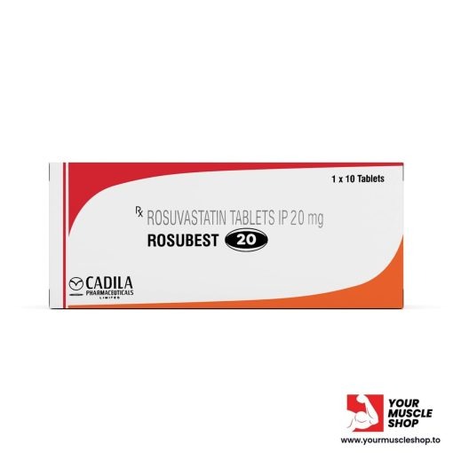 ROSUBEST (ROSUVASTATIN) 20MG / PER TAB - [10 TABLETS]- CADILA - Image 2