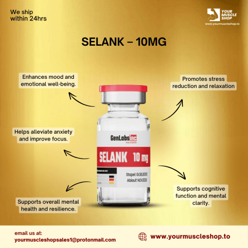 SELANK – 10MG VIAL – GENLABS - Image 2
