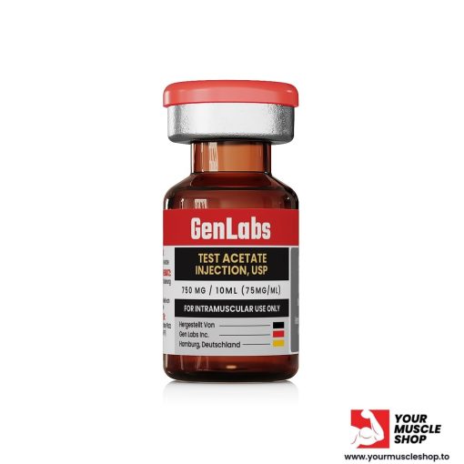 TESTOSTERONE ACETATE 75MG / PER ML - GENLABS