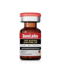 TESTOSTERONE ACETATE 75MG / PER ML - GENLABS