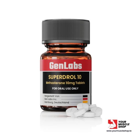 SUPERDROL - (METHASTERONE) 10MG / PER TAB – 100 TABLETS - GENLABS