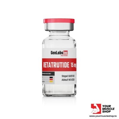 RETATRUTIDE 15MG VIAL (WITH BACTERIOSTATIC WATER)– GENLABS