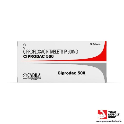 CIPRODAC 500 ( CIPROFLOXACIN ) [1 X 10 TABLETS STRIP ] - CADILA - Image 2