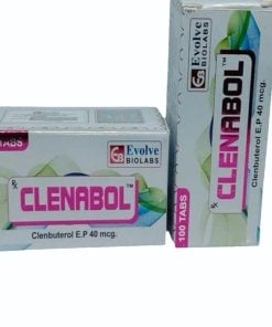 CLENABOL 40 MCG TABLET (CLENBUTEROL) 100 TABS - EVOLVE BIOLABS