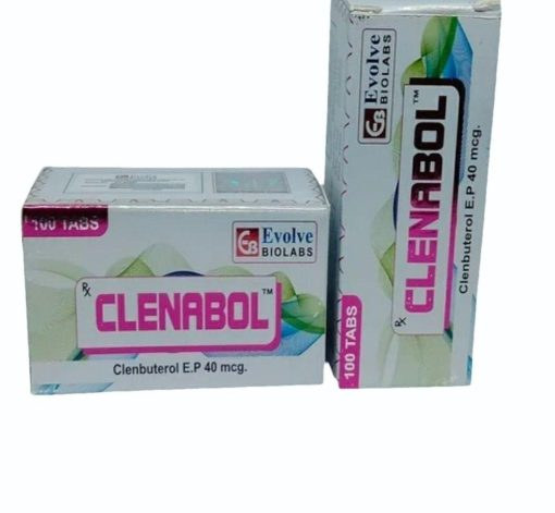 CLENABOL 40 MCG TABLET (CLENBUTEROL) 100 TABS - EVOLVE BIOLABS
