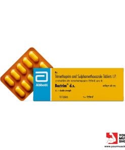 BACTRIM DS 960MG (*SULFAMETHOXAZOLE - 800MG+TRIMETHOPRIM 160MG) [1 X 10 TABLETS STRIPS ] - ABBOTT