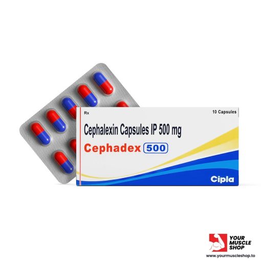 CEPHADEX 500MG (CEPHALEXIN ) [ 1 X 10 CAPSULES ] - CIPLA