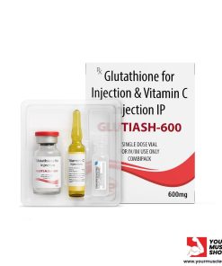 GLUTATHIONE FOR INJECTION & VITAMIN C INJECTION IP (GLUTIASH-600) - ASHER PHARMACEUTICALS